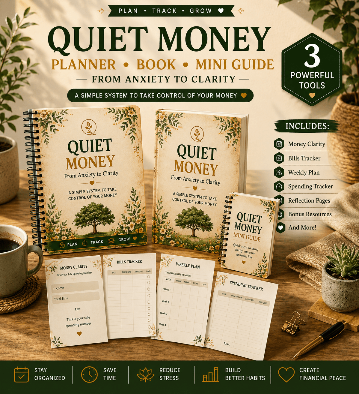 Clear Money, Calm Mind - QUIET MONEY